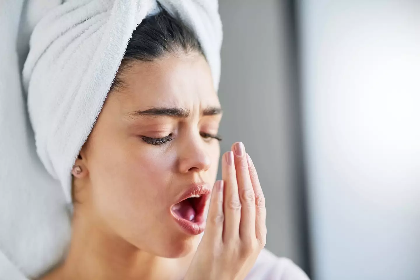 Bad breath? It might be a dry mouth (Getty Stock Image)
