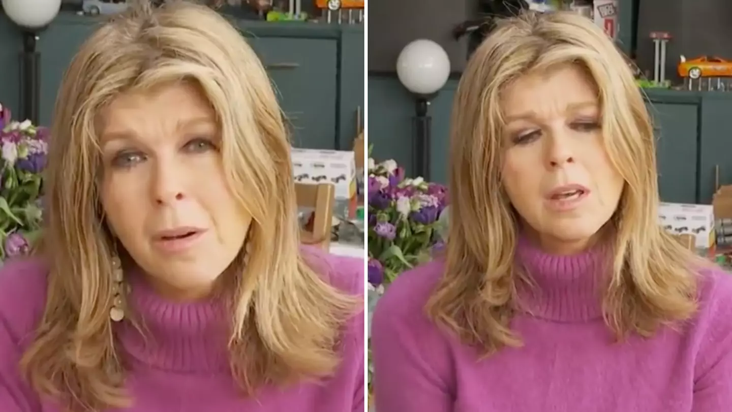 Kate Garraway holds back tears in emotional return to Good Morning Britain