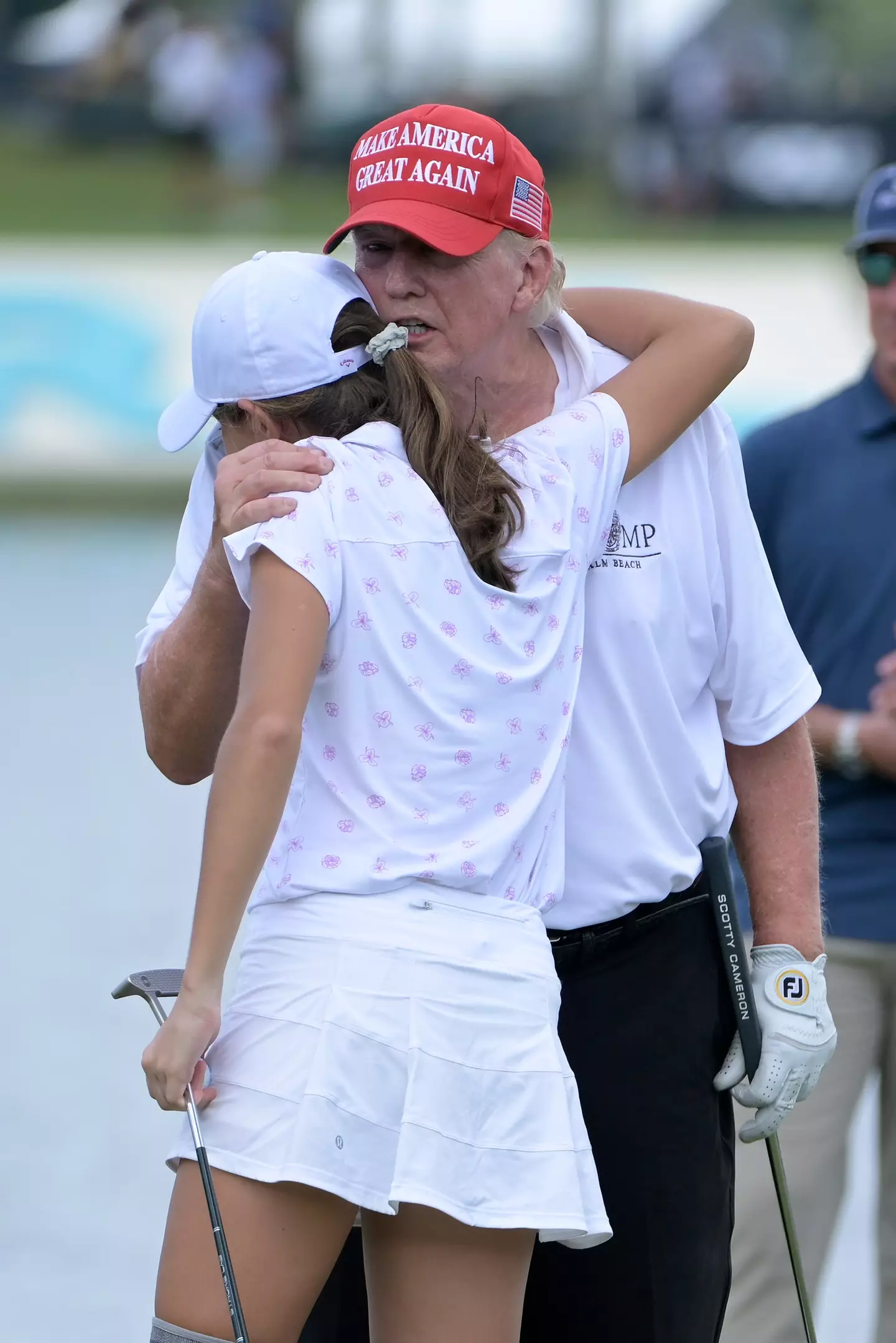 Kai is Trump's granddaughter (Charles Laberge/LIV Golf via Getty Images)