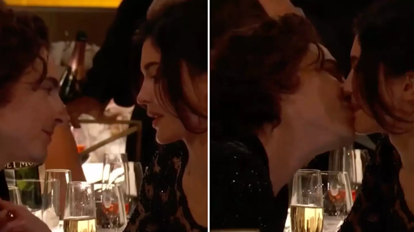 Fan reveals what they think Kylie Jenner said to boyfriend Timothée Chalamet during viral moment at Golden Globes