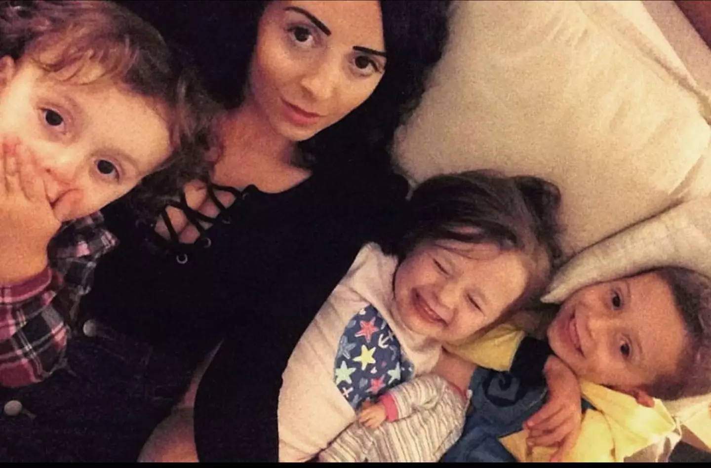 The mum of three said her life has completely changed.