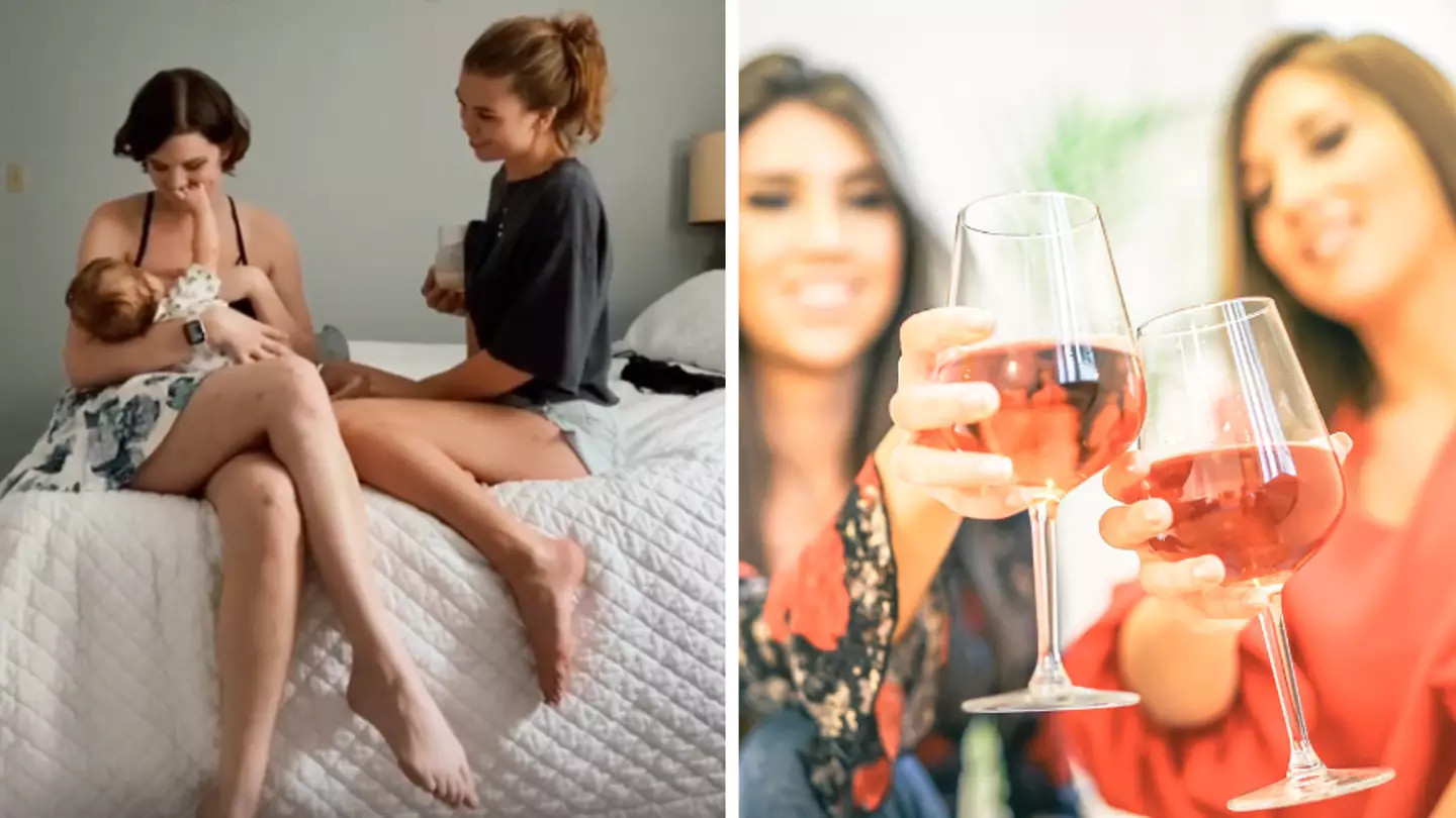 Woman lets friend breastfeed her baby so she can have 'a few drinks'
