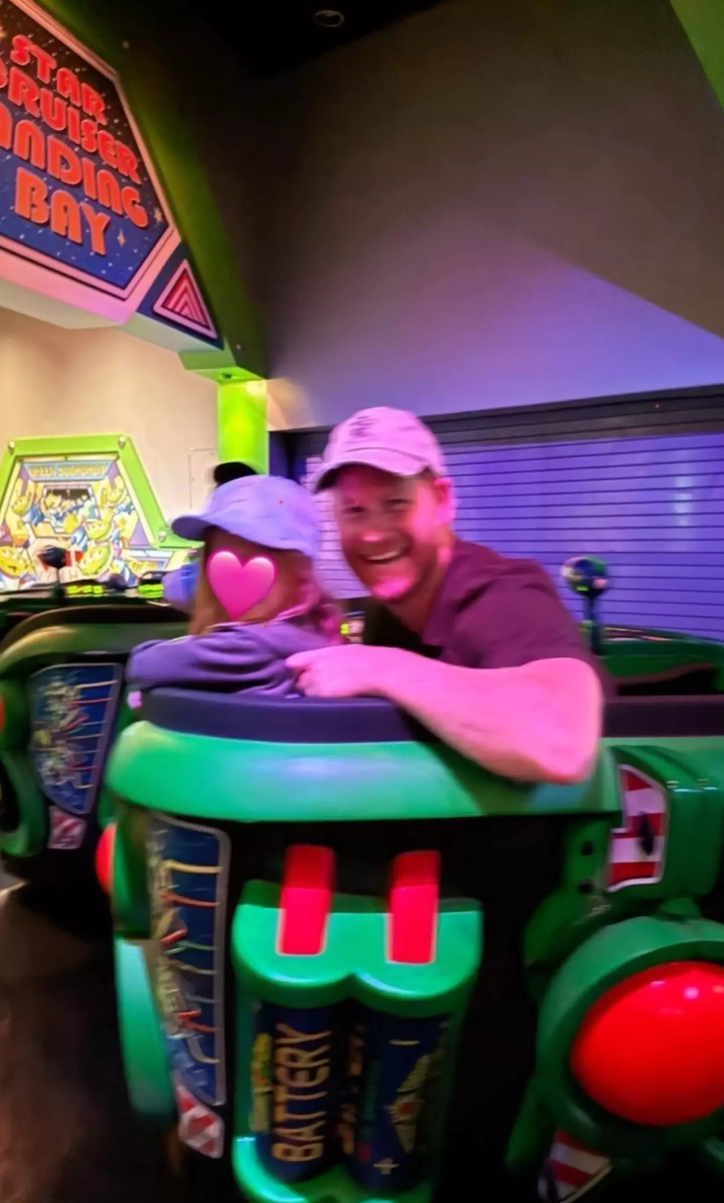 The couple hide their children's faces for privacy reasons (Instagram/meghan)