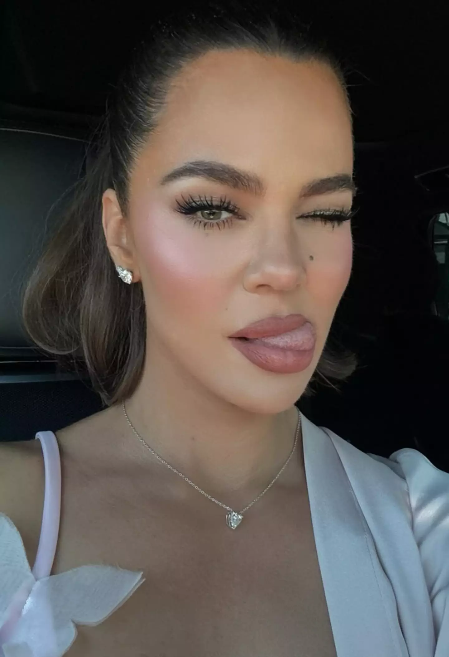 Khloé Kardashian has revealed she hasn't gotten it on in over three years (Instagram/@khloekardashian)