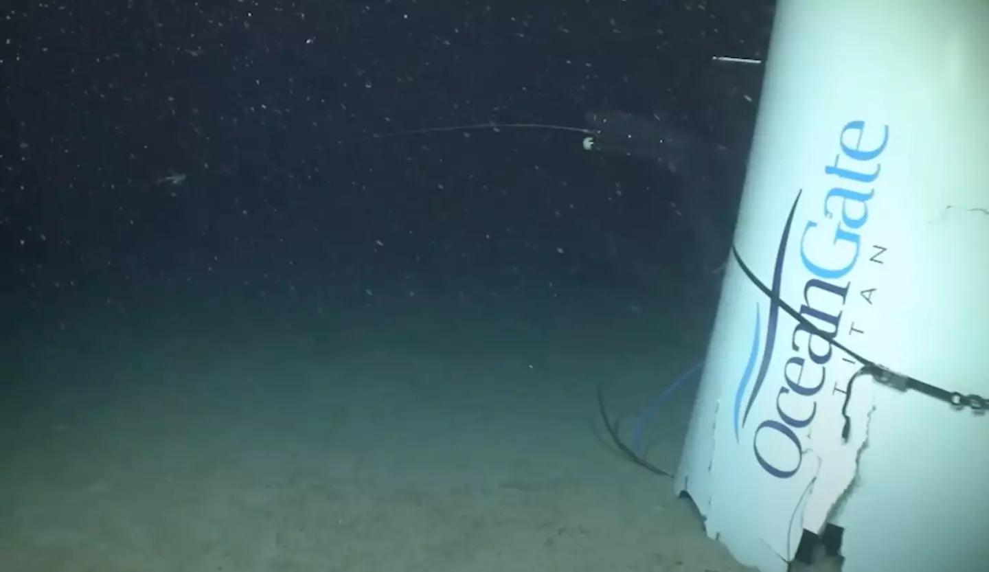 The footage has never been seen before (US Coast Guard)