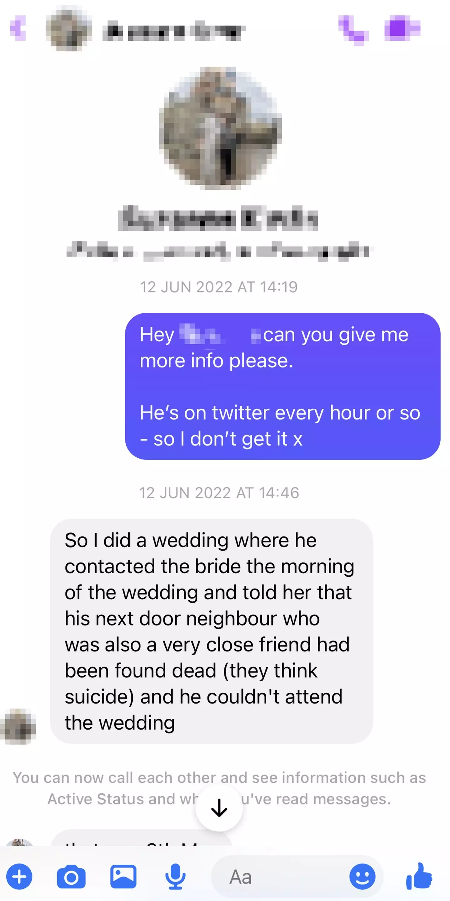 Brides shared their own experiences with the singer.