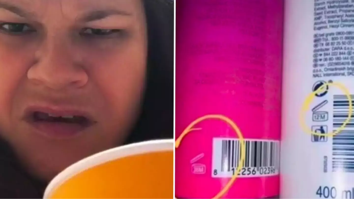 People are just discovering what the symbol on shampoo and conditioner means