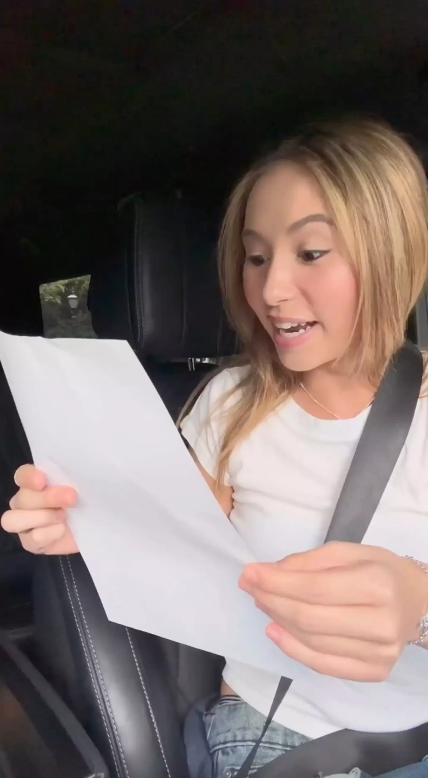 Myleene Klass started 'ugly crying' after sharing a heartwarming video of her daughter Ava receiving her GCSE results.