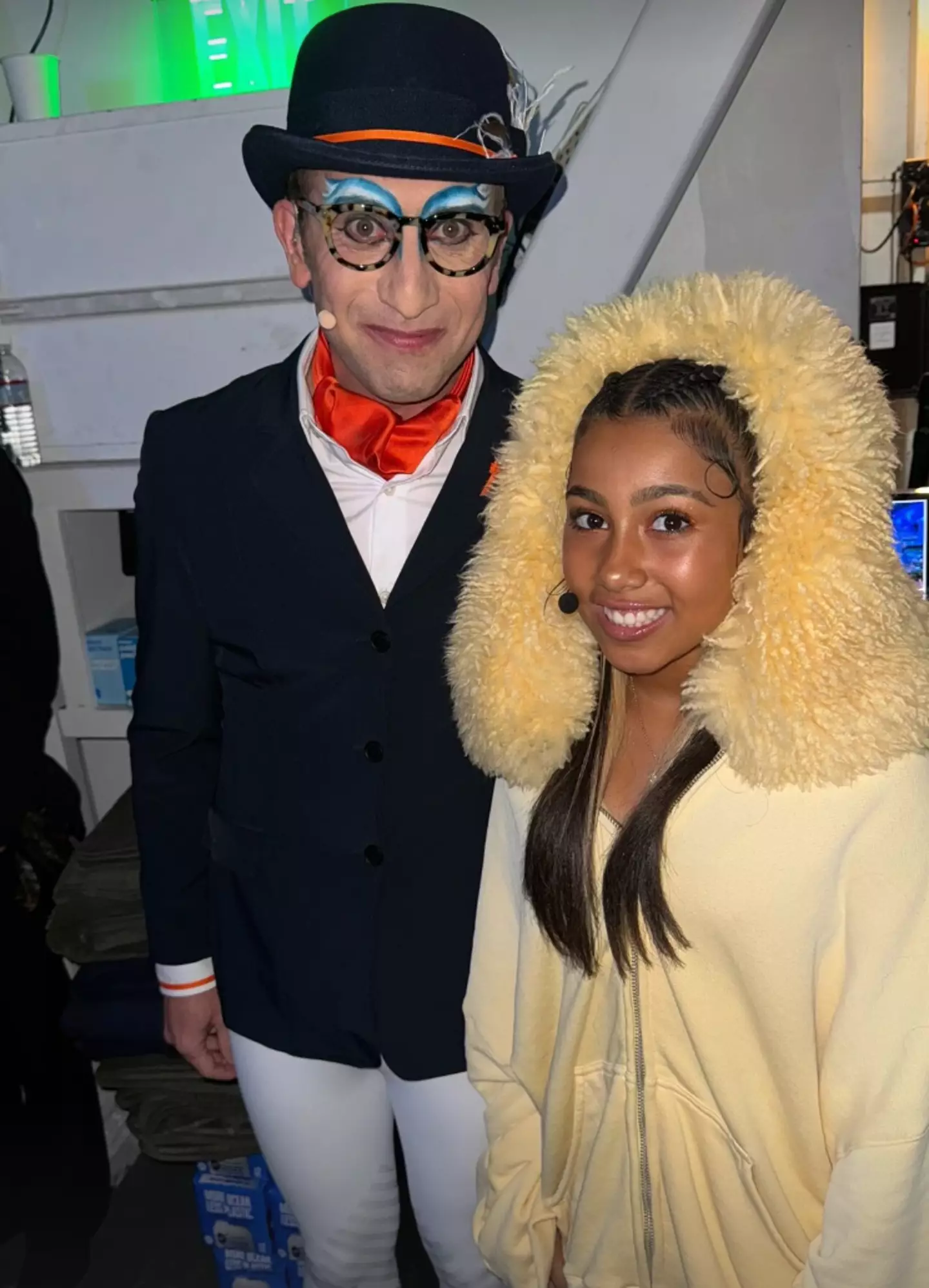 Kim Kardashian shared photos of North West in her costume (Instagram/@kimkardashian)