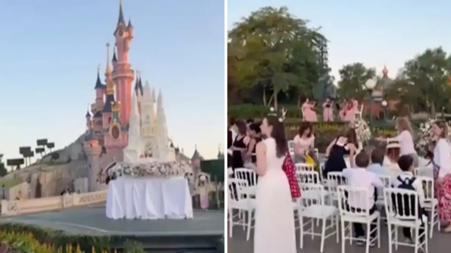 Man arrested after being accused of trying to marry nine-year-old at Disneyland during fake ceremony