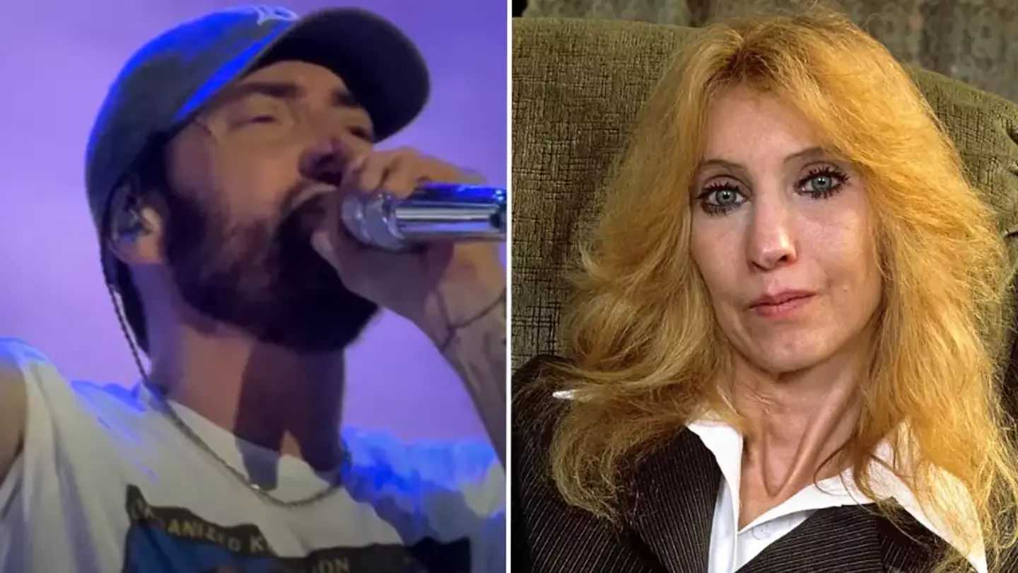 Eminem appears to pay subtle tribute to dead mum with poignant choice during infamous song