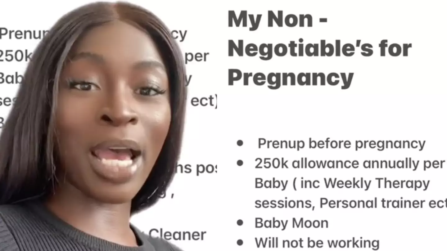 Woman says men should pay her £250,000 yearly salary to have a baby