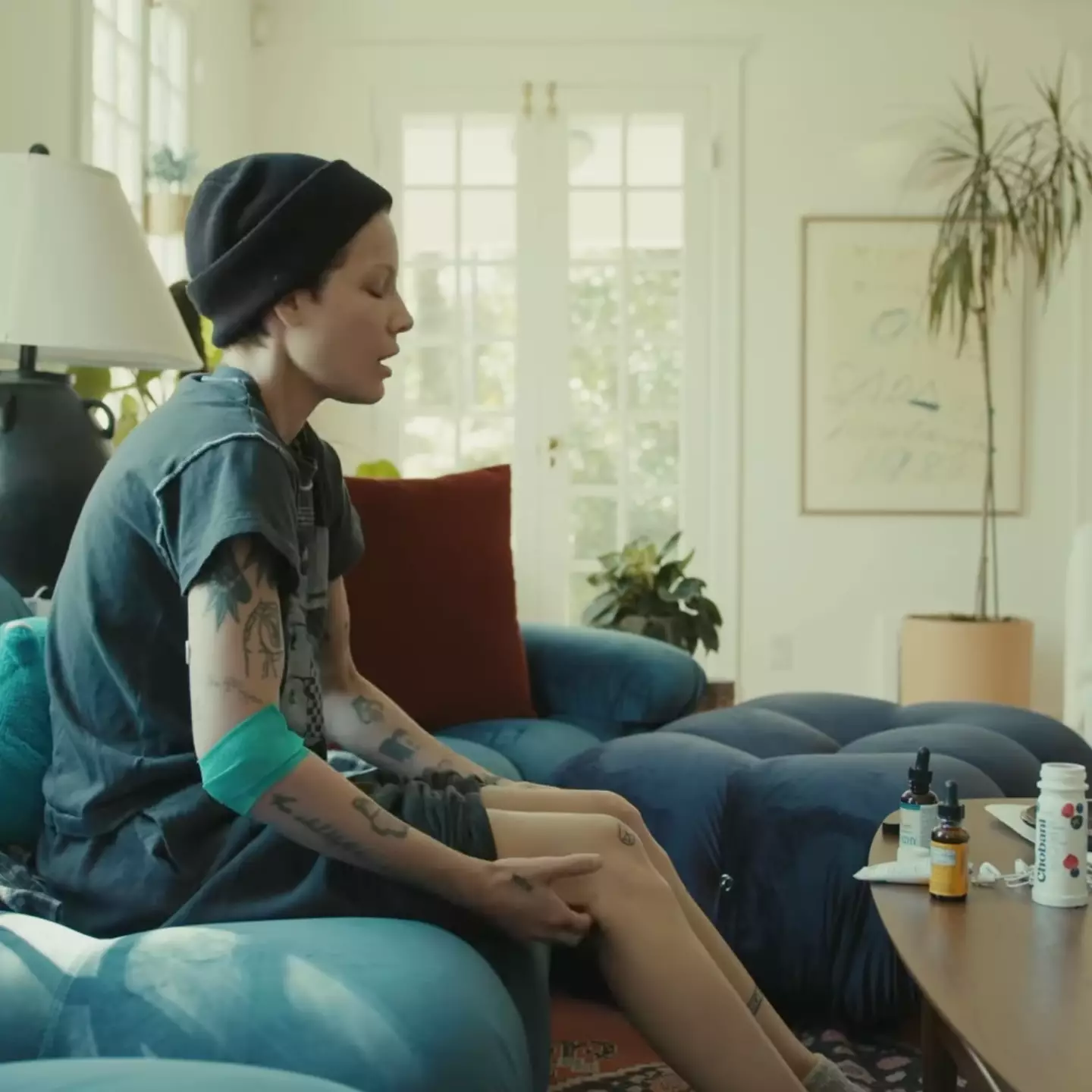 The singer broke the news of her health battle on social media. (Instagram/@iamhalsey)