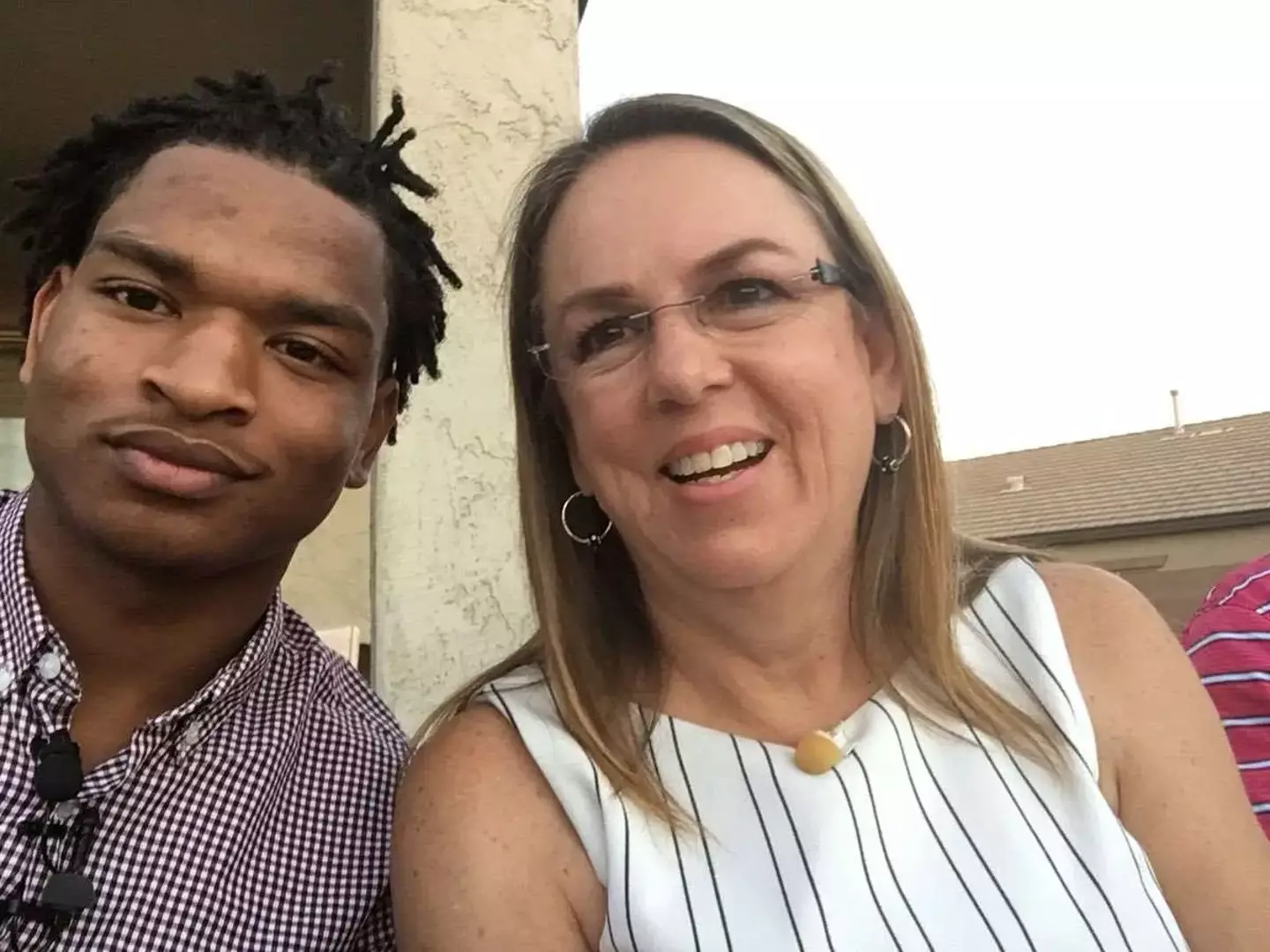 It's that time of year again for Jamal Hinton and Wanda Dench (Jamal Hinton/Instagram)