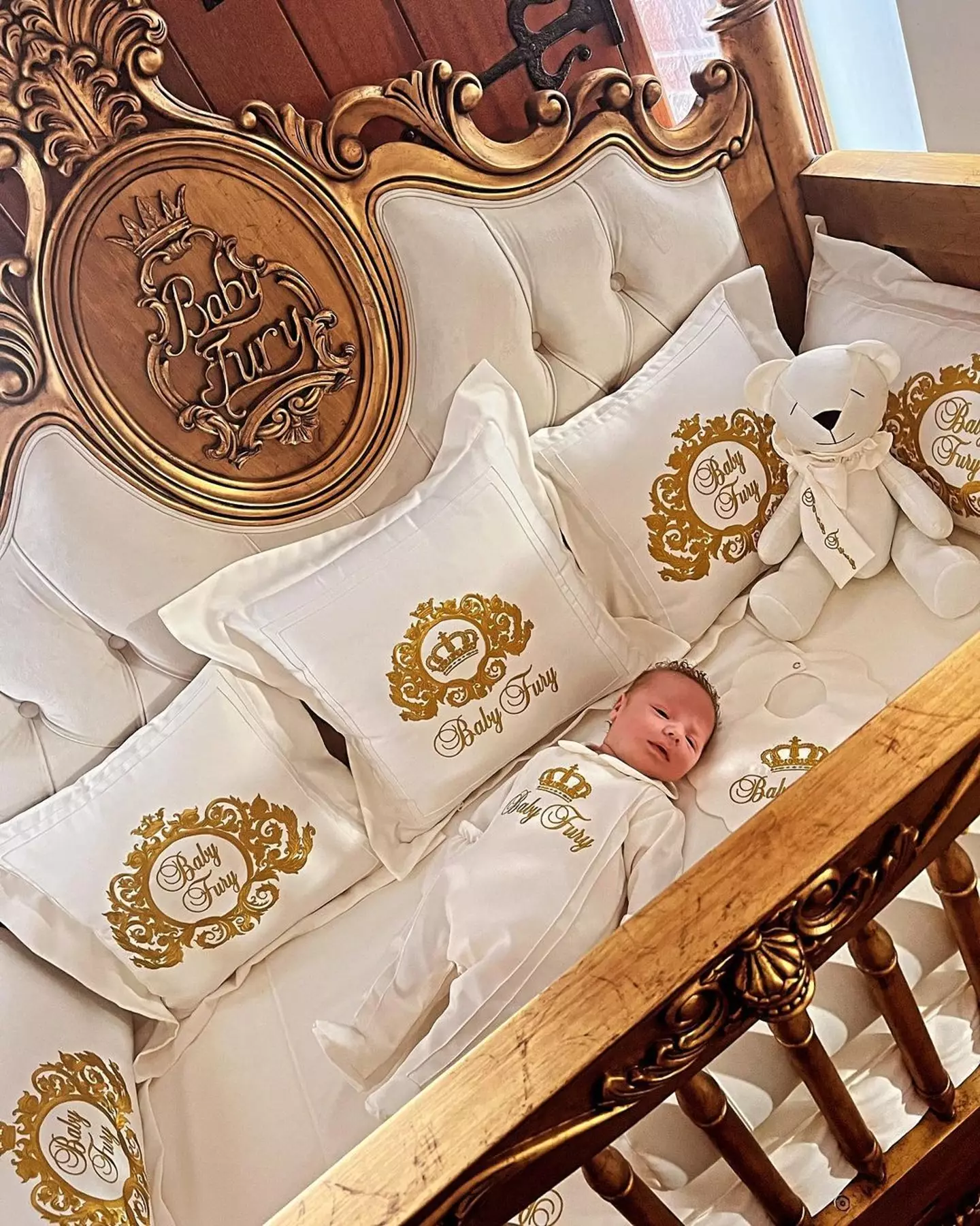Paris Fury received some criticism regarding Prince Rico's crib set-up.