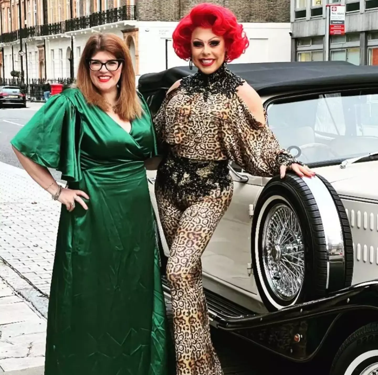 The Vixen was flooded with praise over her 'gorgeous' dress in her latest Instagram picture.