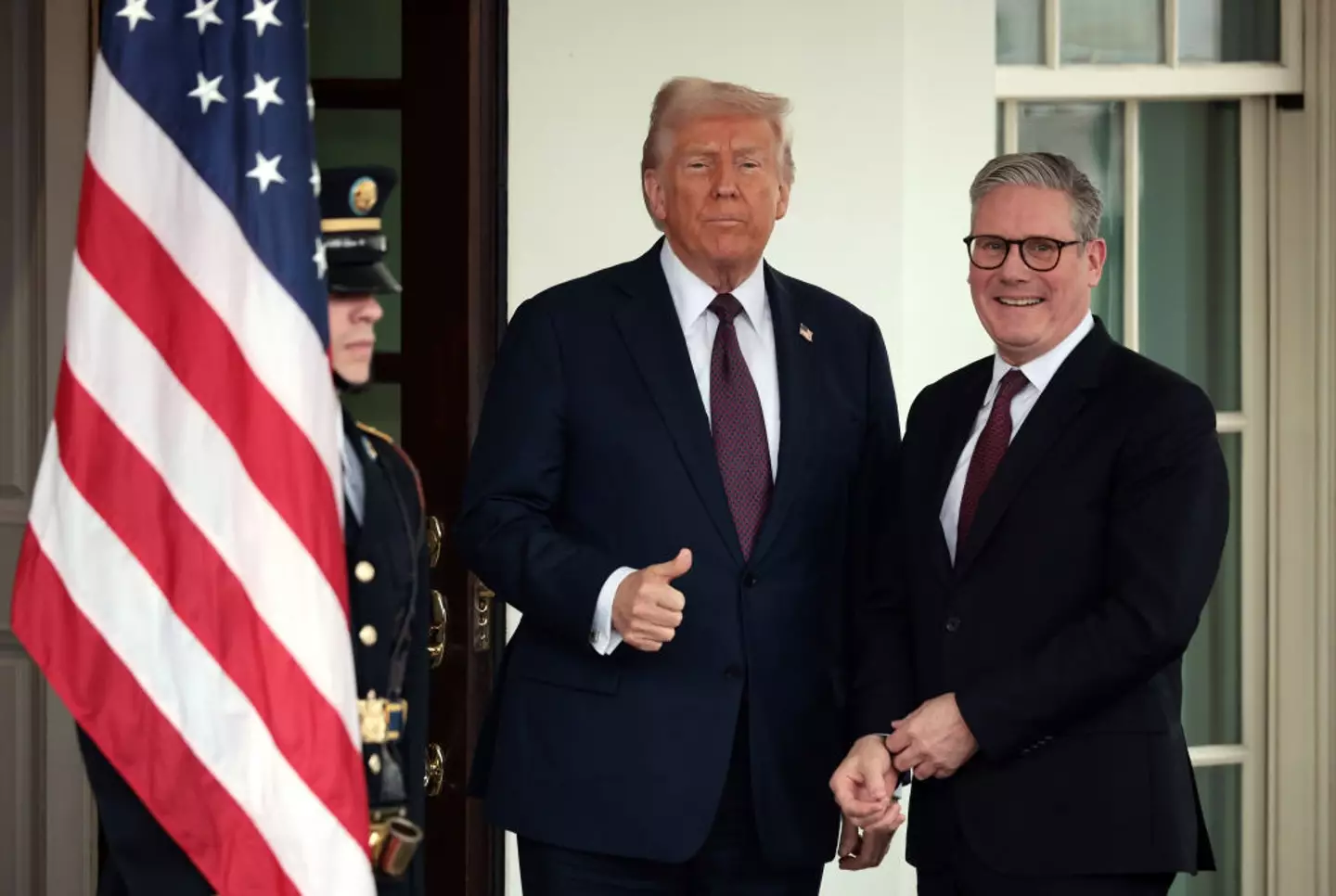 Donald Trump and Keir Starmer met at the White House on Thursday (27 February) for a press conference (Alex Wong / Staff / Getty Images)