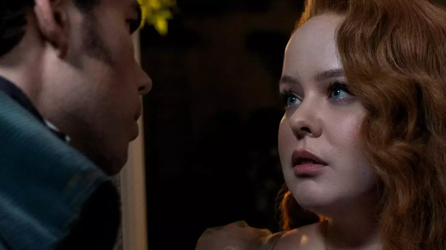 The first half of season three of Bridgerton saw Colin and Penelope get steamy in a carriage. (Netflix)