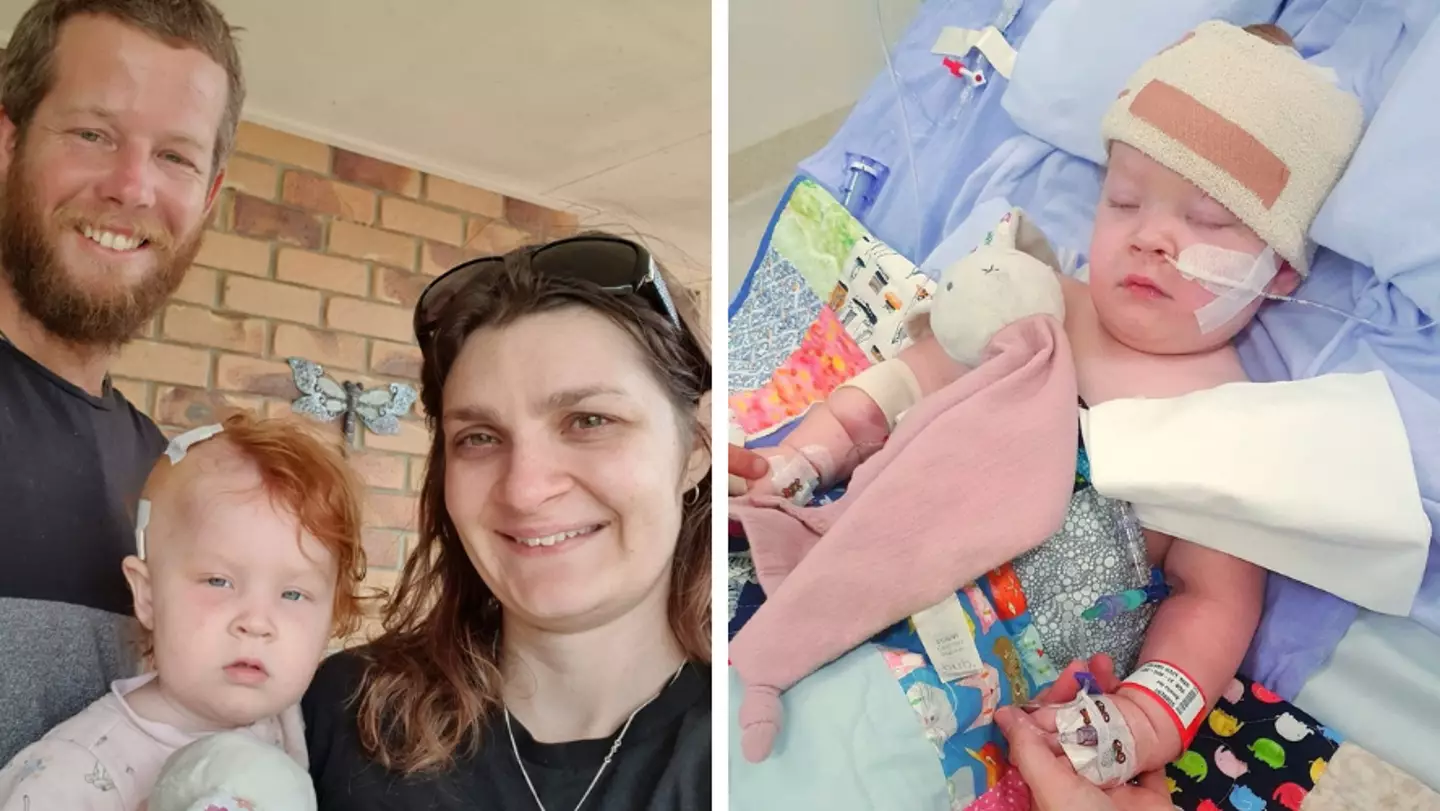 Mum issues supermarket trolley warning after baby suffers horrific brain injury