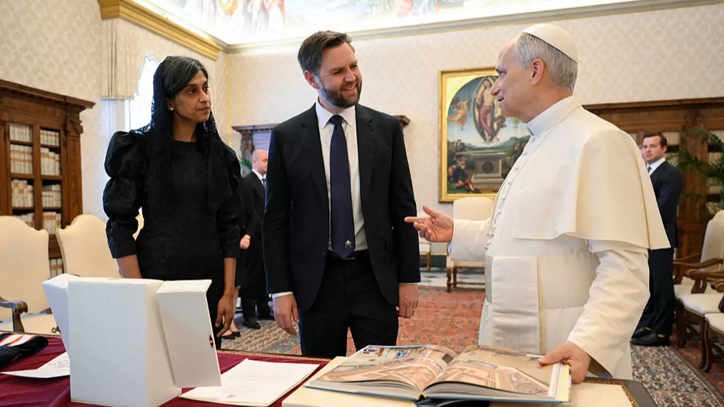 Simone Risoluti Vatican Media via Vatican Pool/Getty Images Reply