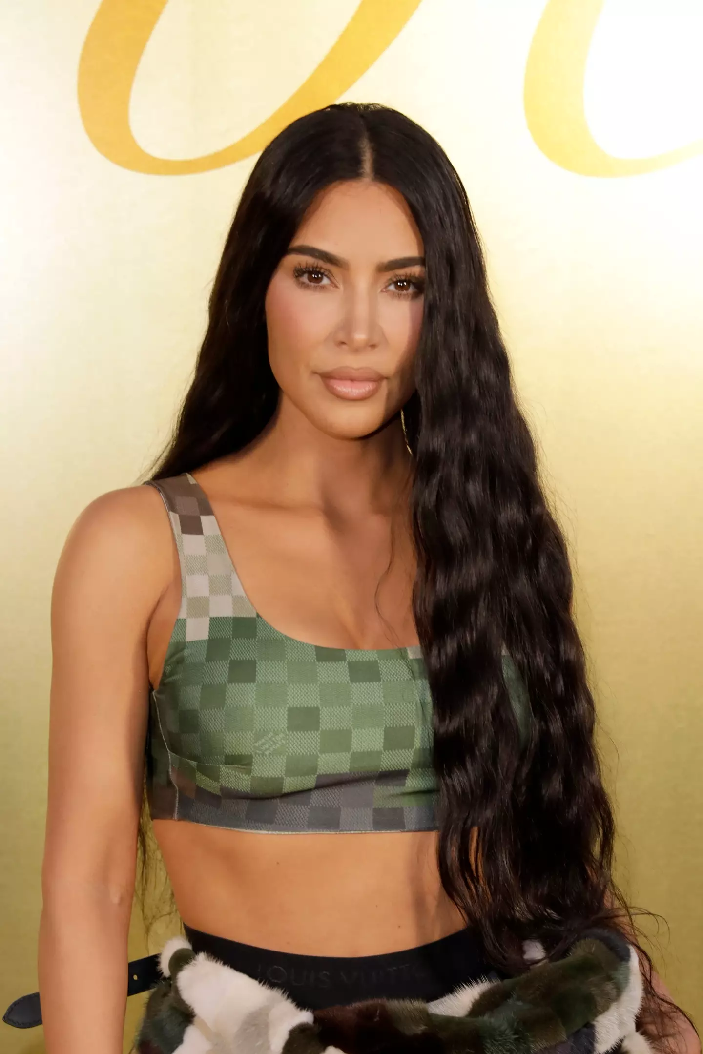Kim Kardashian was left shocked by the TikTok video.