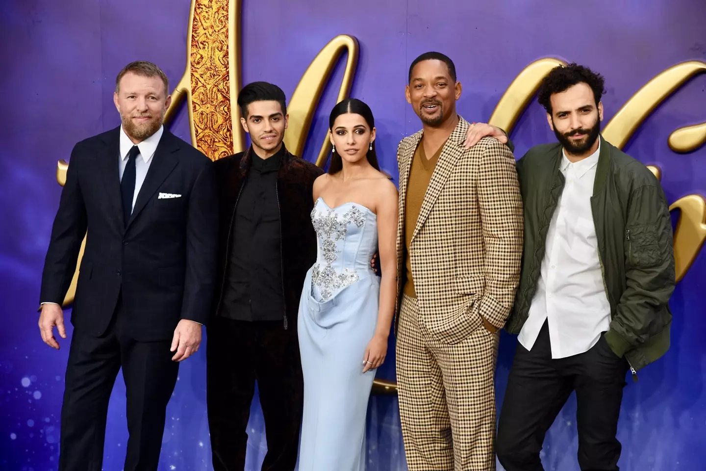 Guy Ritchie (left) directed Aladdin.