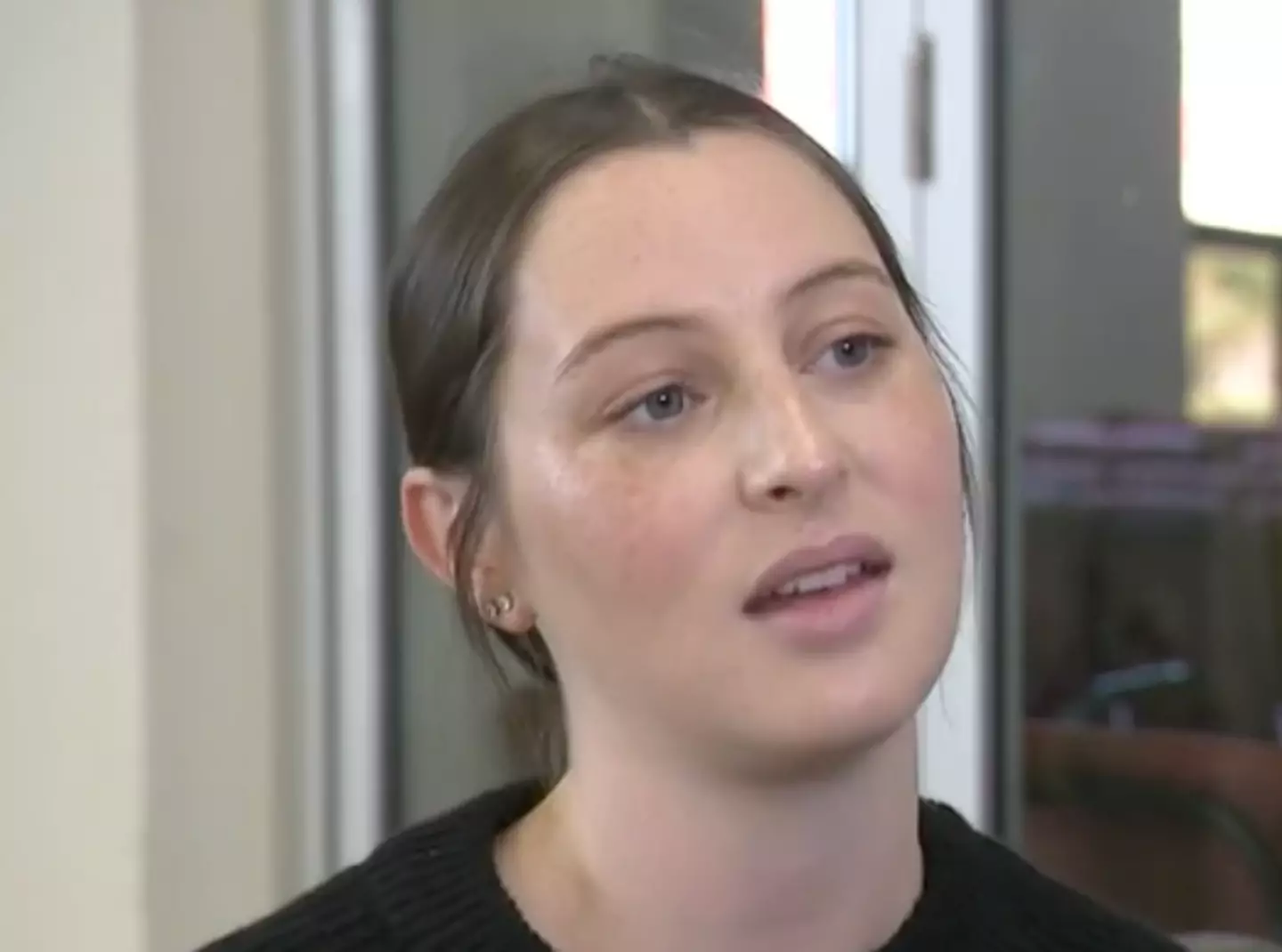 Cassandra and her two children had to move into their car.