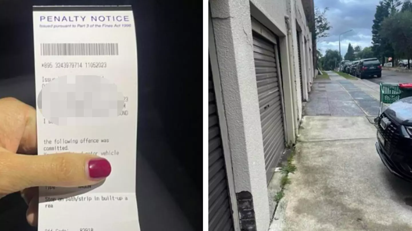 Woman slapped with £150 fine for parking on her own driveway