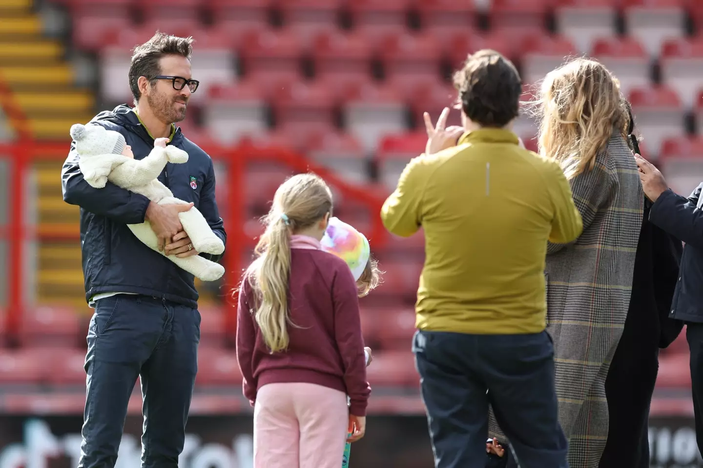 The dad-of-four had a very different upbringing. (Matthew Ashton - AMA/Getty Images)