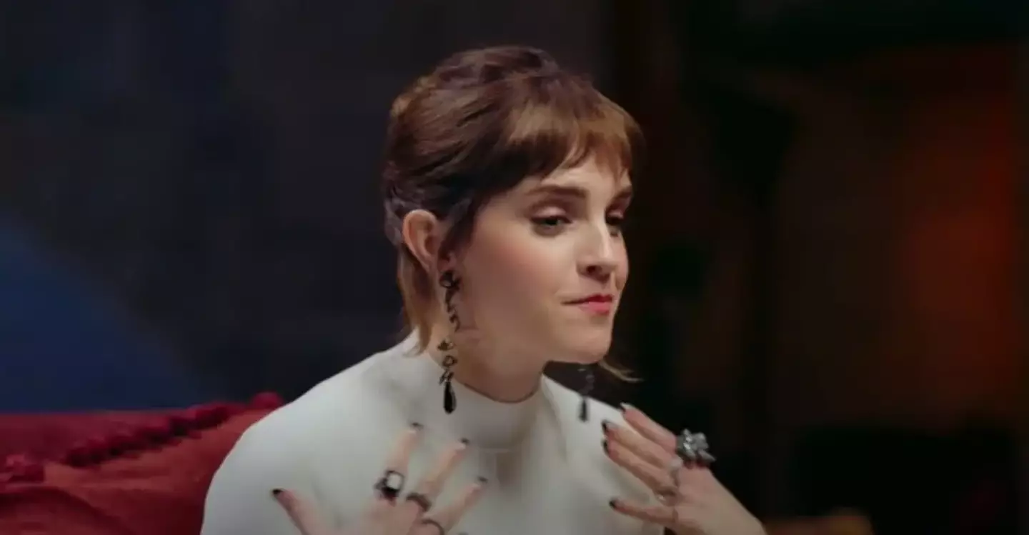 Watson admitted she had a huge crush on Felton.