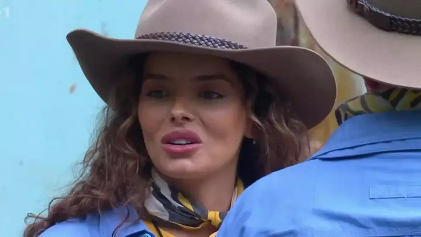 Fans were buzzing when latecomer Maura Higgins finally entered the jungle (ITV)