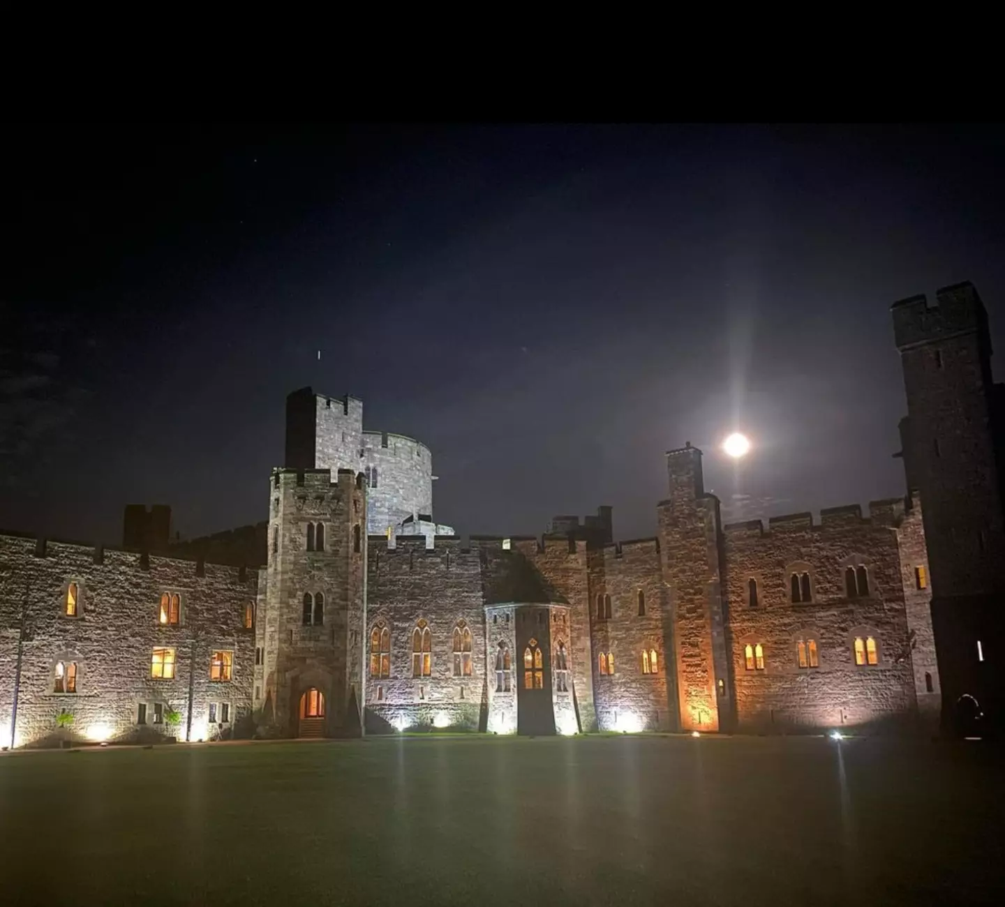 Peckforton Castle in Cheshire.