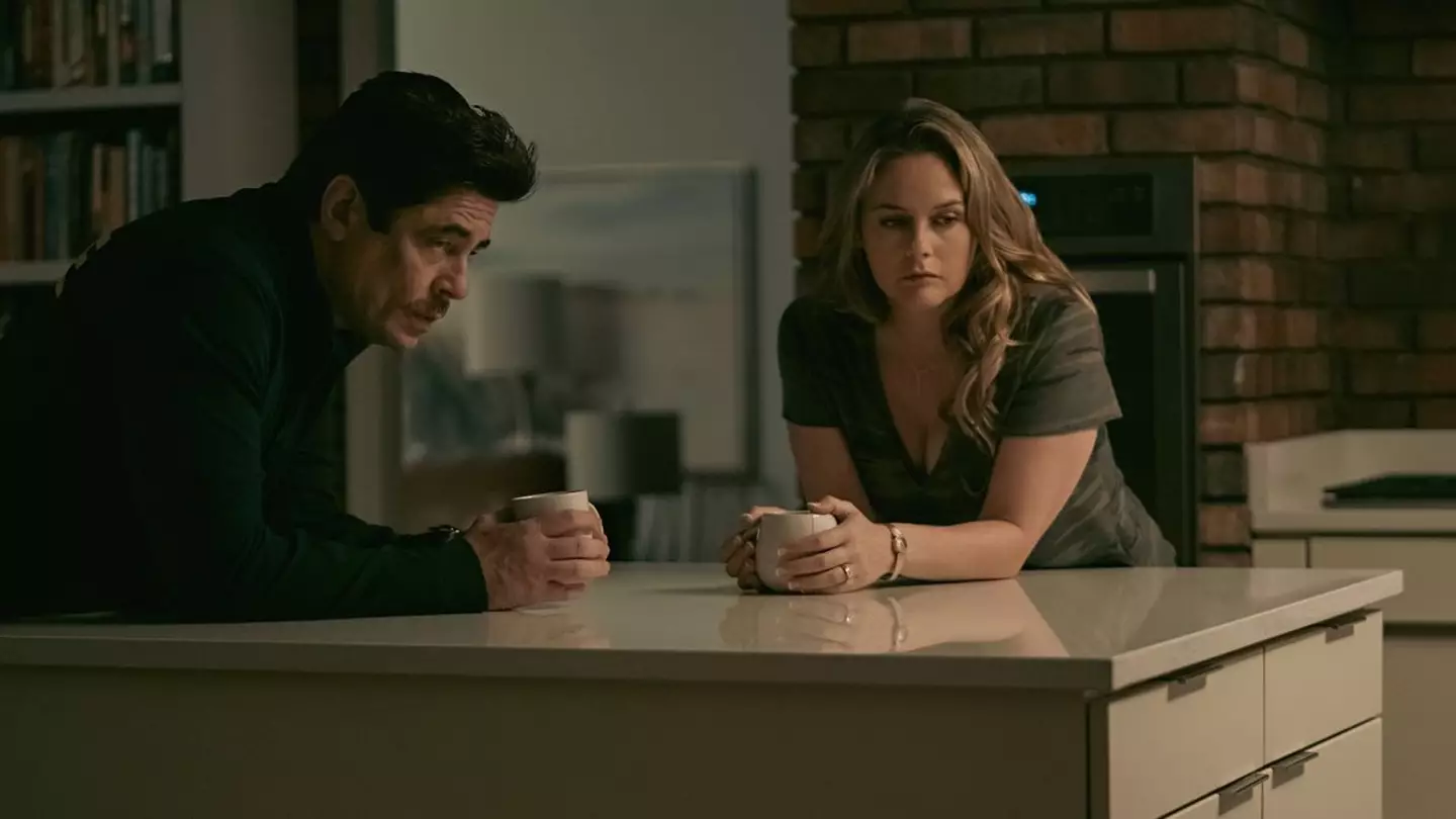 Reptile stars Benicio del Toro and Alicia Silverstone.