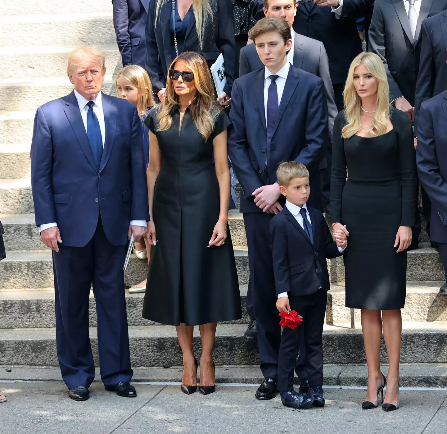 Ivanka and Melania are said to endure a tense relationship (Jose Perez/Bauer-Griffin/GC Images)