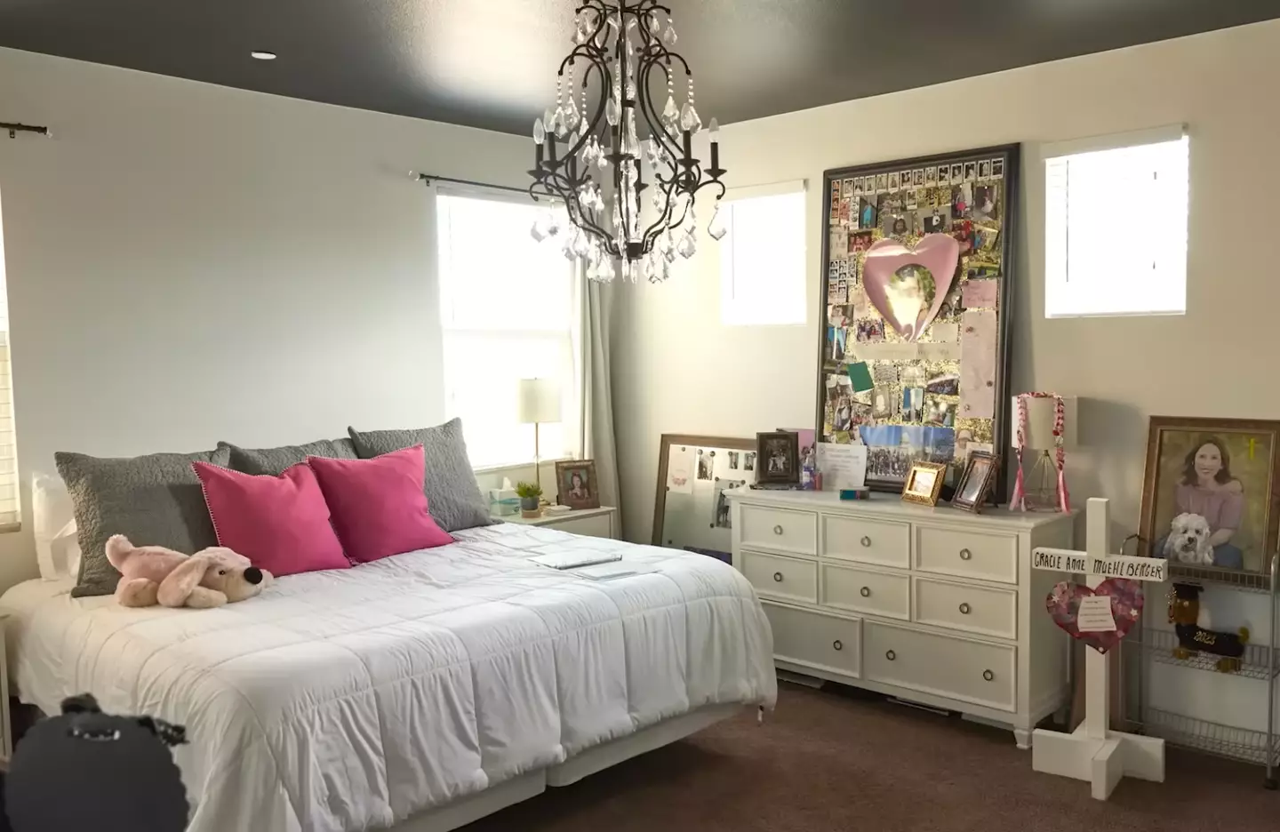 Gracie's room has remained untouched since her death (Netflix)