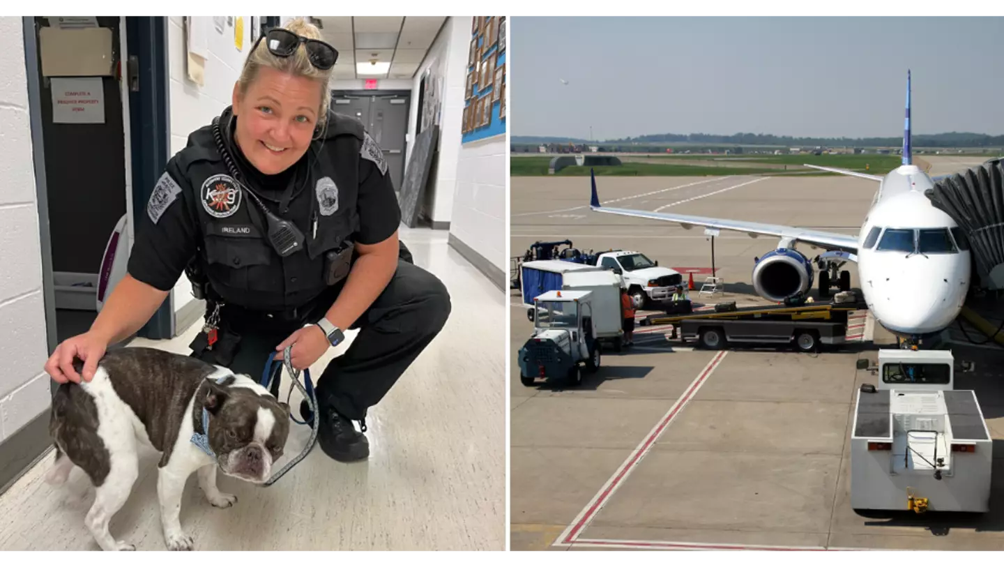 Woman abandons dog in airport car park when staff refused to let pet on board flight