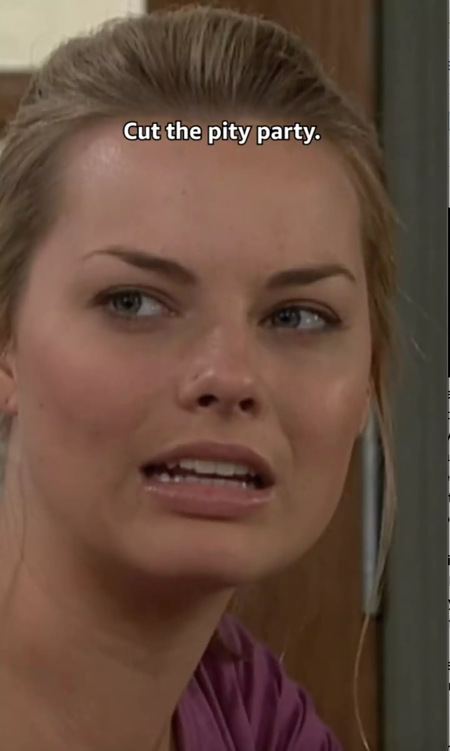 Margot Robbie as Donna Freedman in Neighbours.