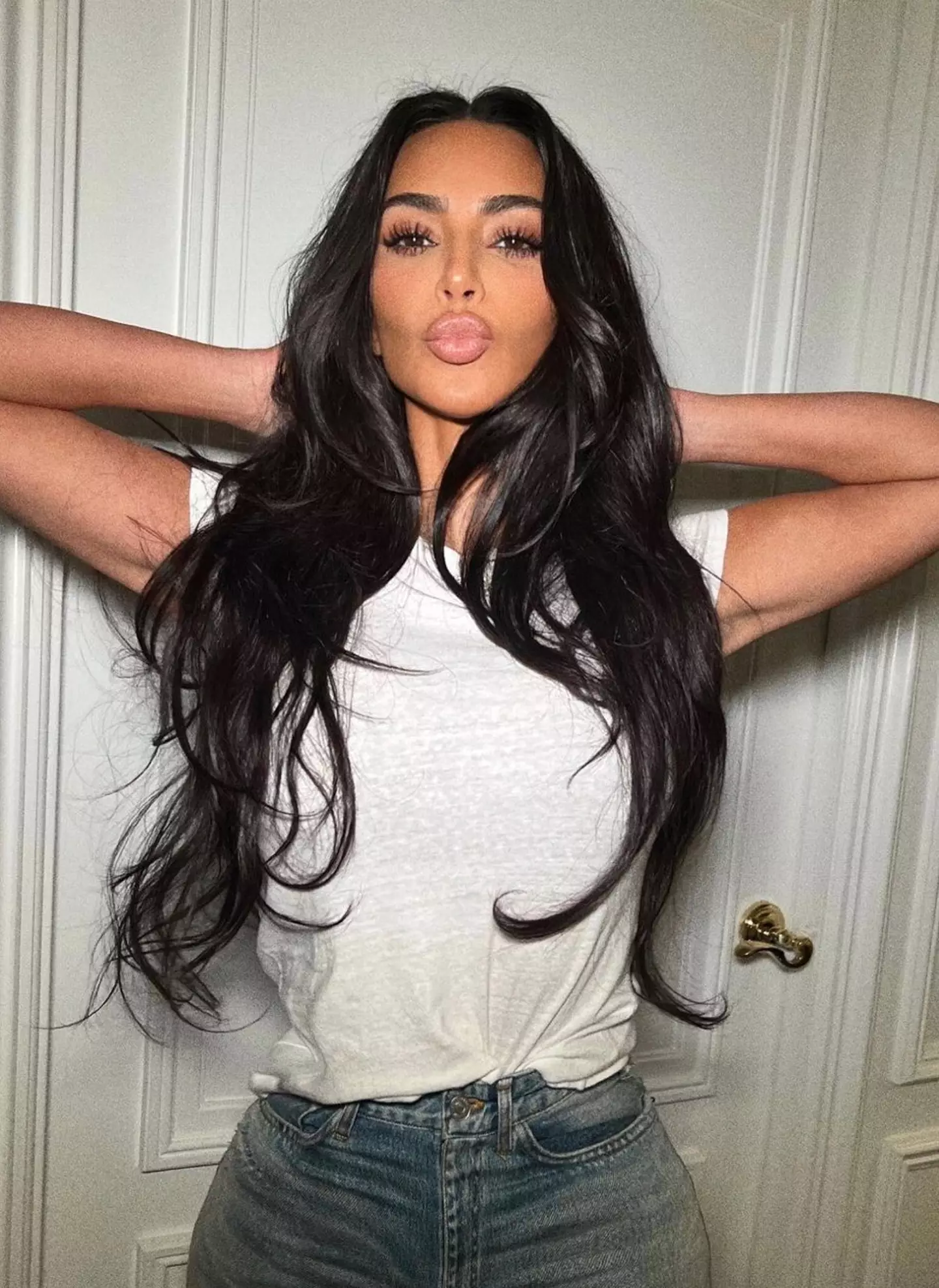 Kim has also been calling for the temporary release of a jailed father whose daughter was killed in the school shooting in Uvalde, Texas.