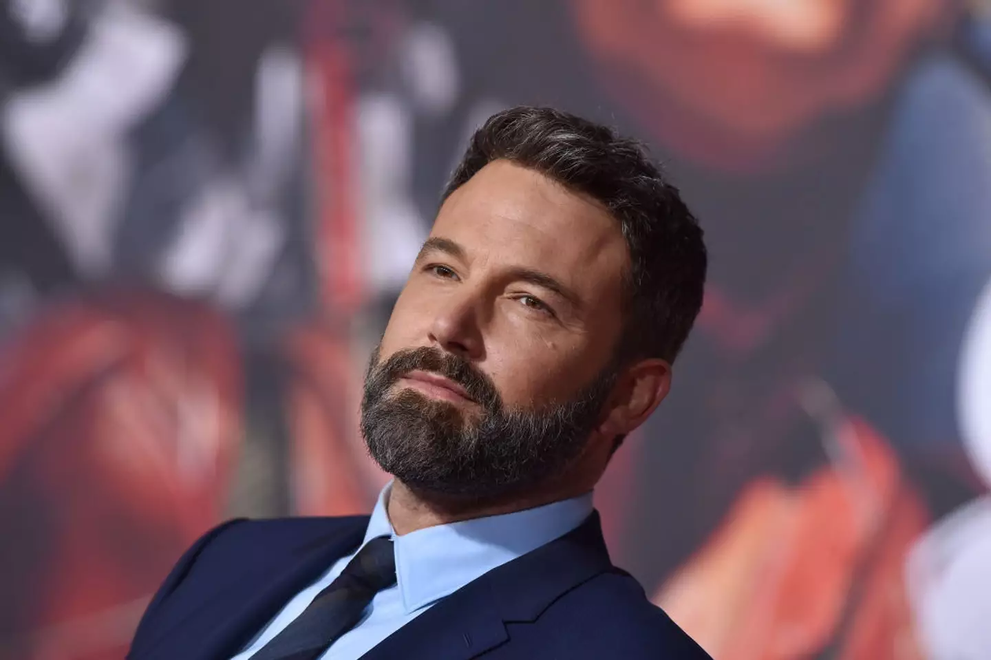Affleck has previously poked fun at himself for his 'content' face. (Axelle/Bauer-Griffin/FilmMagic)