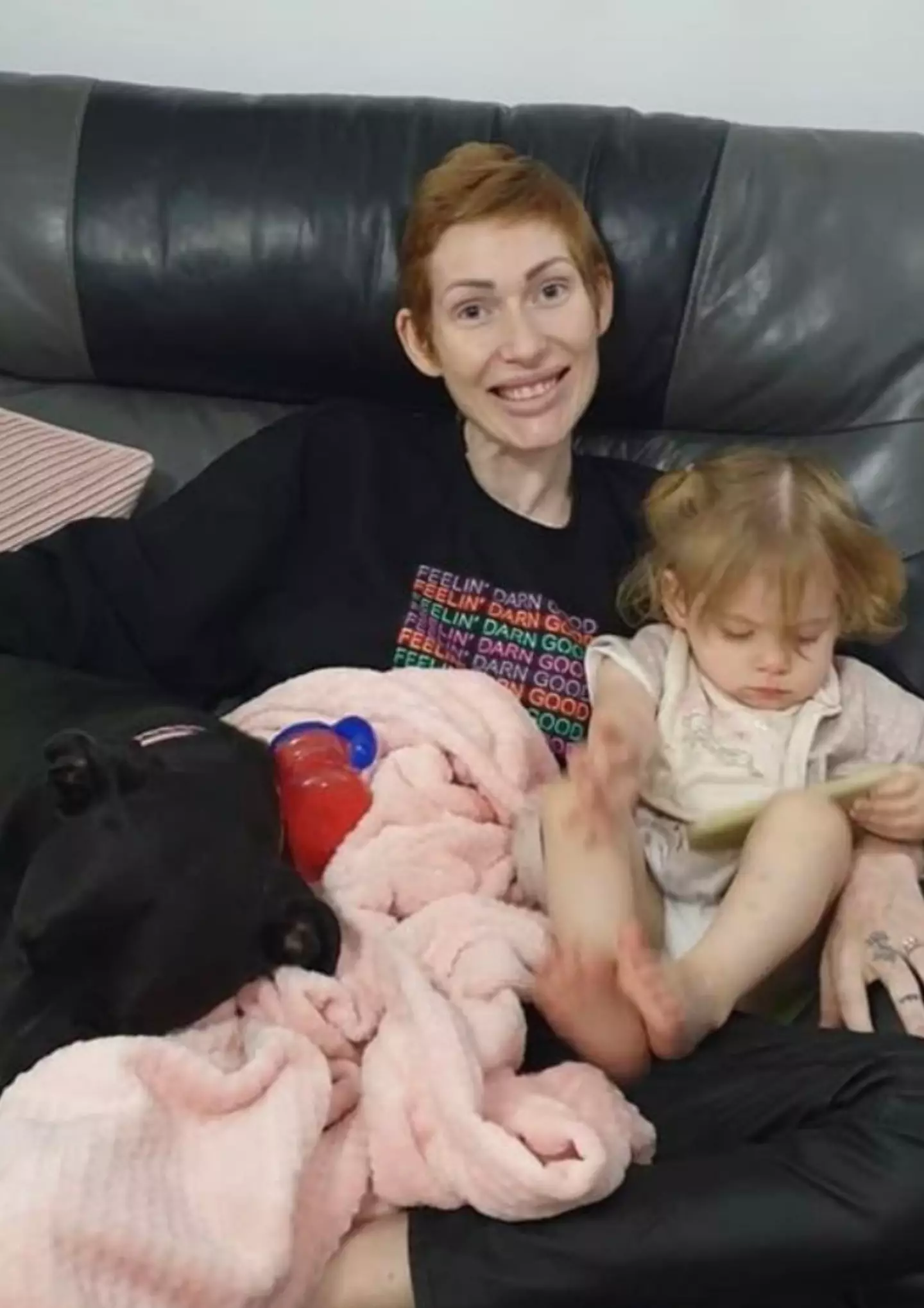 After welcoming her daughter, the mum's cancer came back.