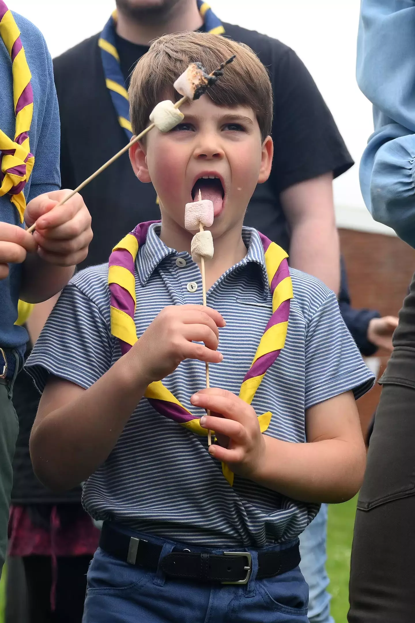 Kate Middleton's adorable nickname for Louis was revealed. (Daniel Leal/PA Wire)
