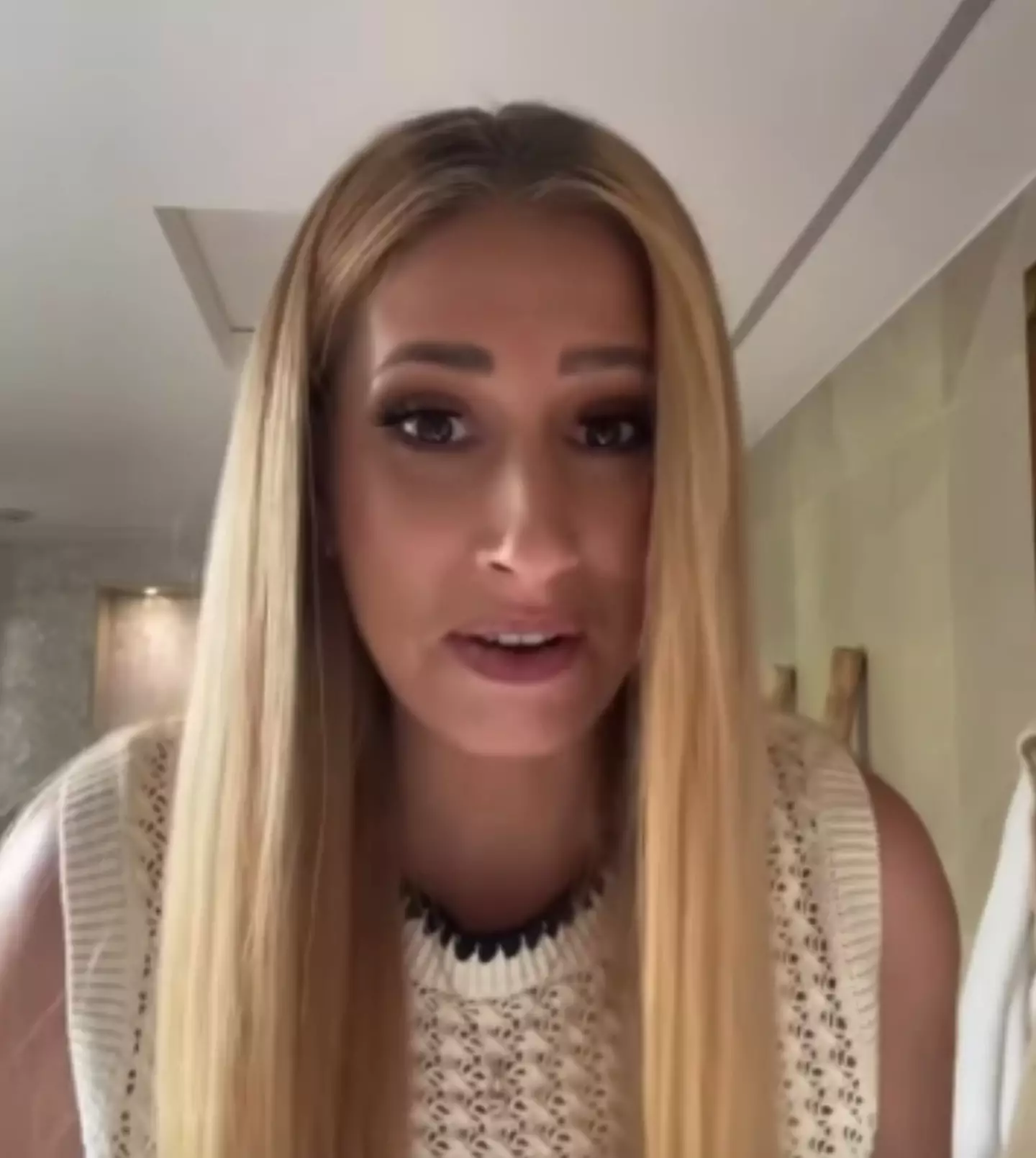Stacey Solomon says her busy work schedule is affecting her marriage.