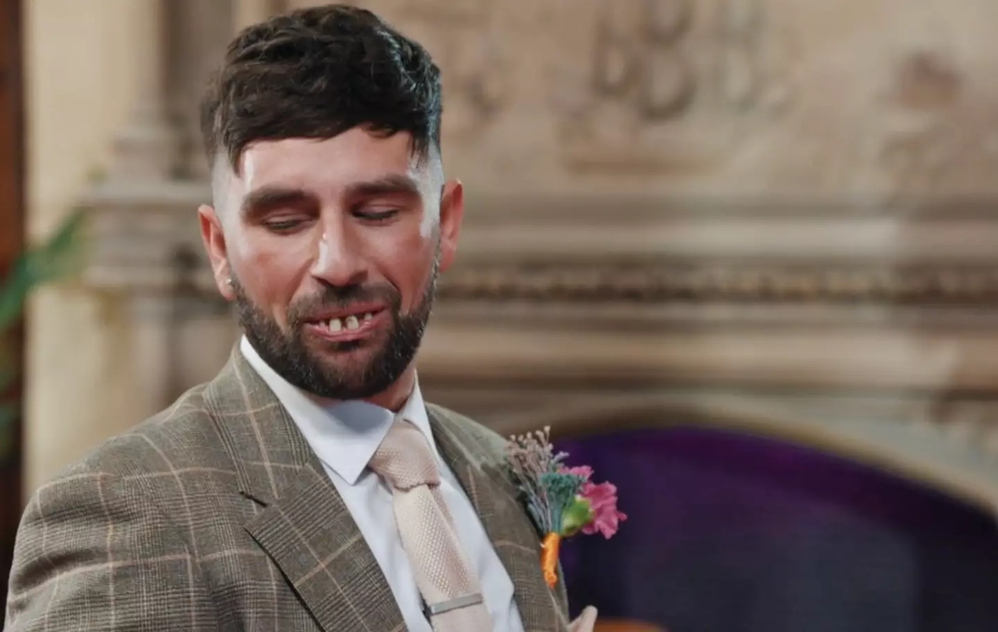 The prank didn't exactly play out like he planned...(Channel 4)