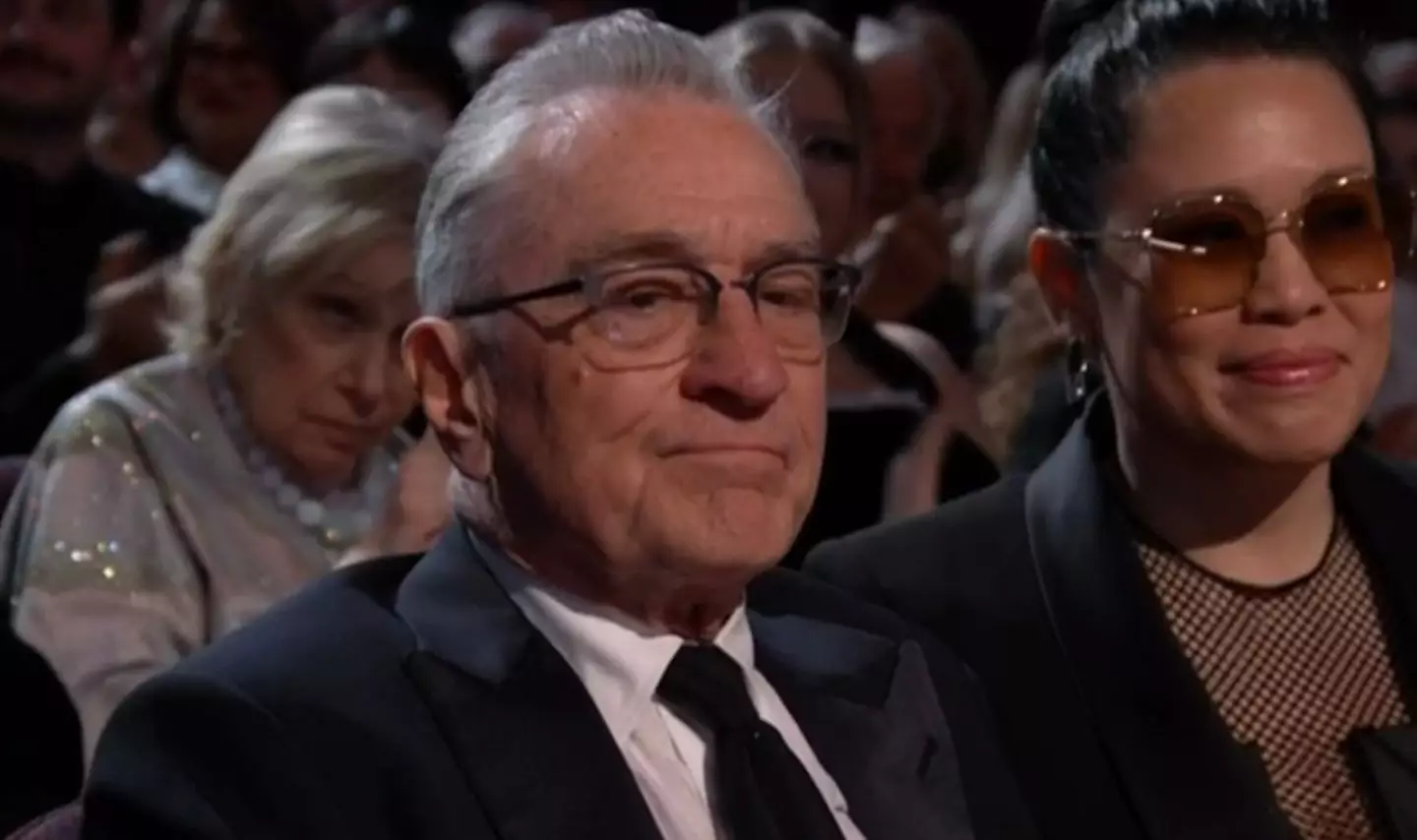 Robert De Niro's relationship was mocked at the Academy Awards.