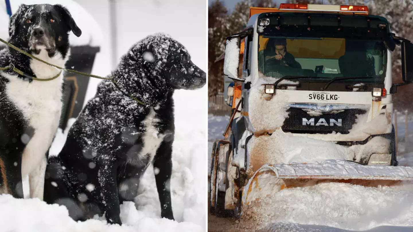 Brits issued urgent warning as snow and ice set to hit country tomorrow