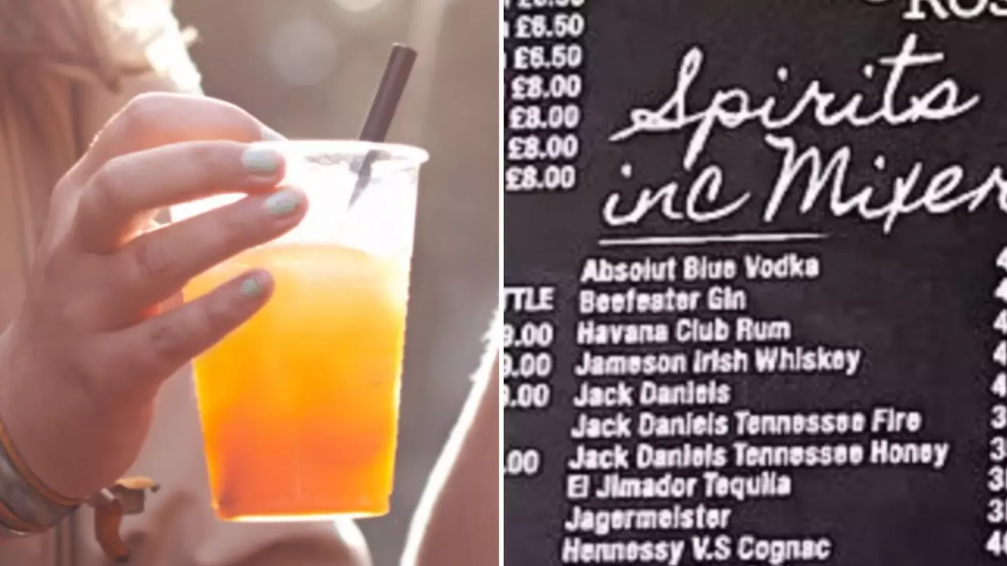 Glastonbury Festival punters shocked at how much drink prices are