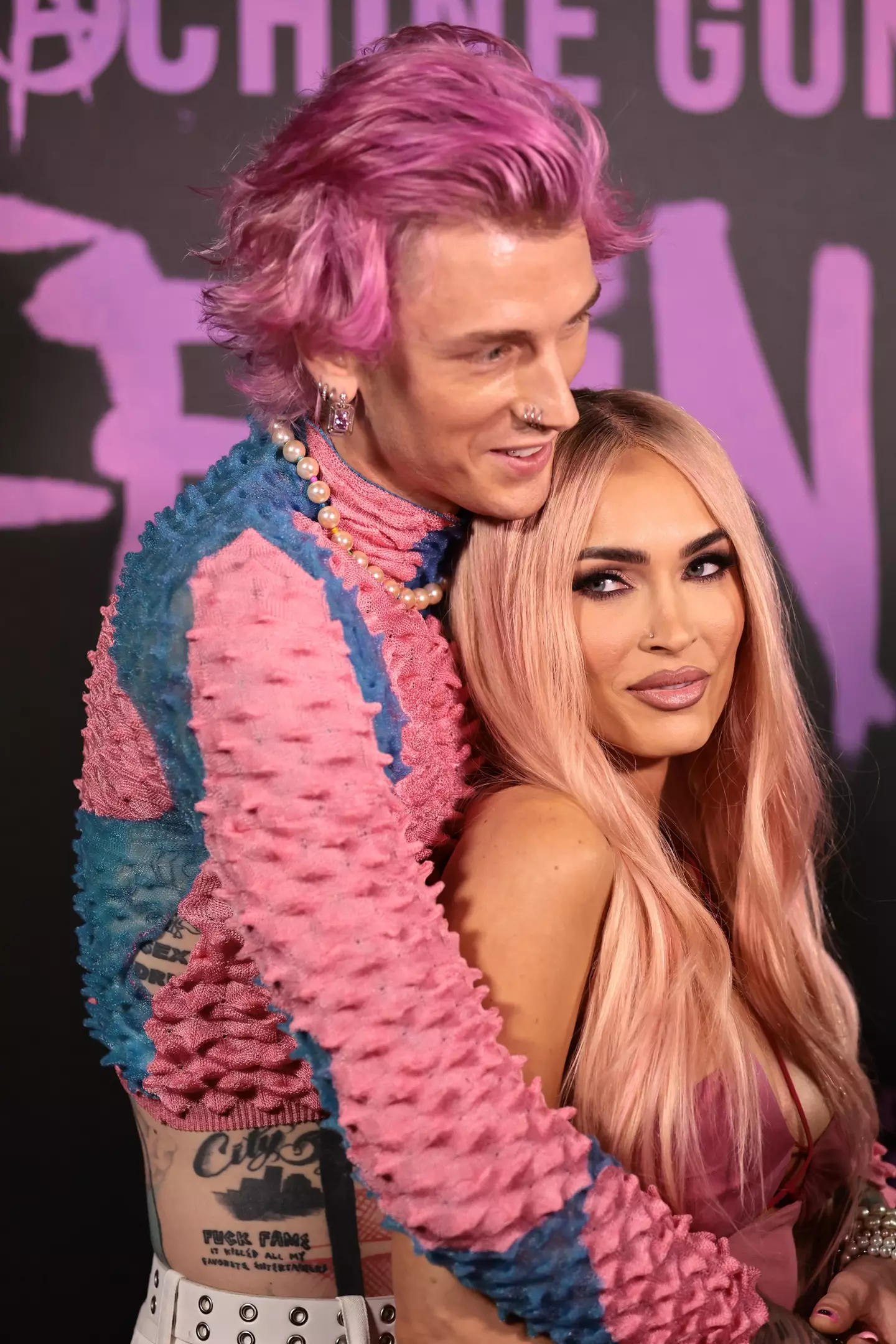 Machine Gun Kelly and Megan Fox called off their engagement. (Jamie McCarthy/Getty Images)