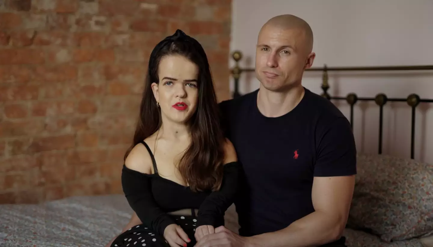 Cait has defended her relationship with Guy.