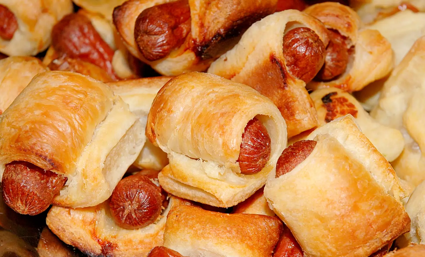 What you'd get if you asked for pigs in blankets in the US (Arthur Gurmankin/Education Images/Universal Images Group via Getty Images)