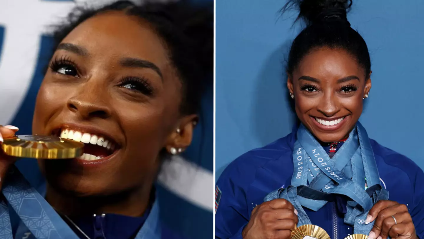 Simone Biles just quietly brought back iconic trend and people probably didn't even realise